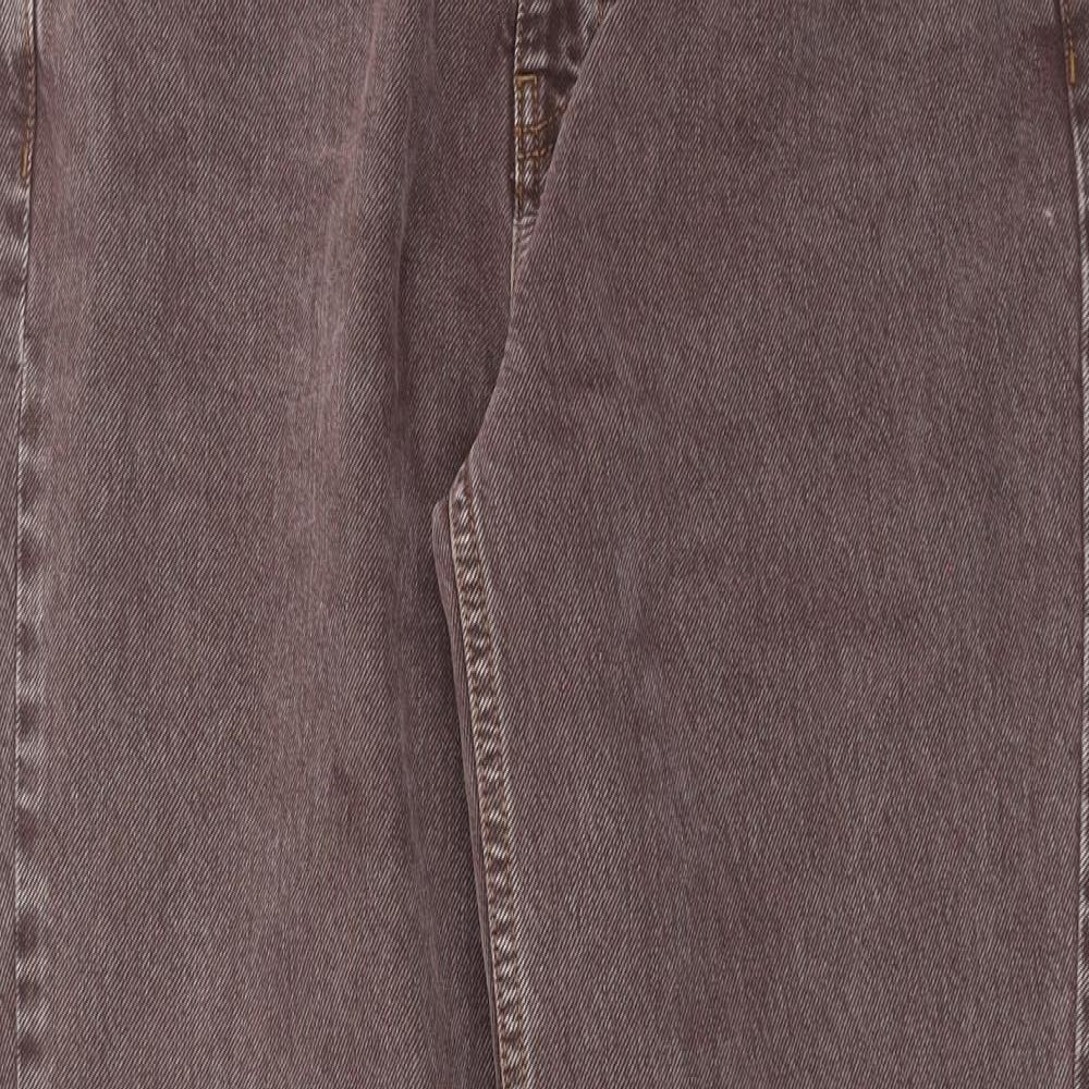 Topshop Womens Purple  Denim Mom Jeans Size 30 in L29 in