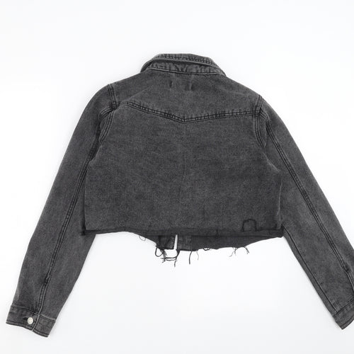 URBAN BLISS Womens Grey  Denim Jacket  Size 12