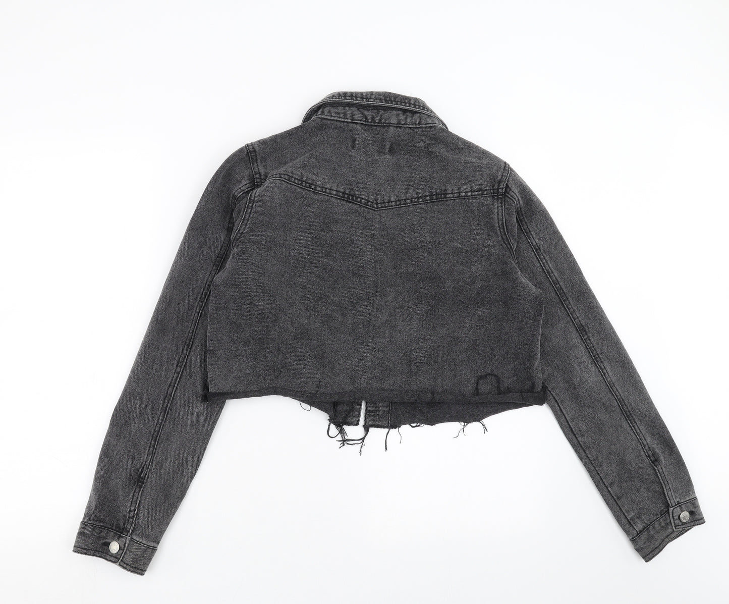 URBAN BLISS Womens Grey  Denim Jacket  Size 12