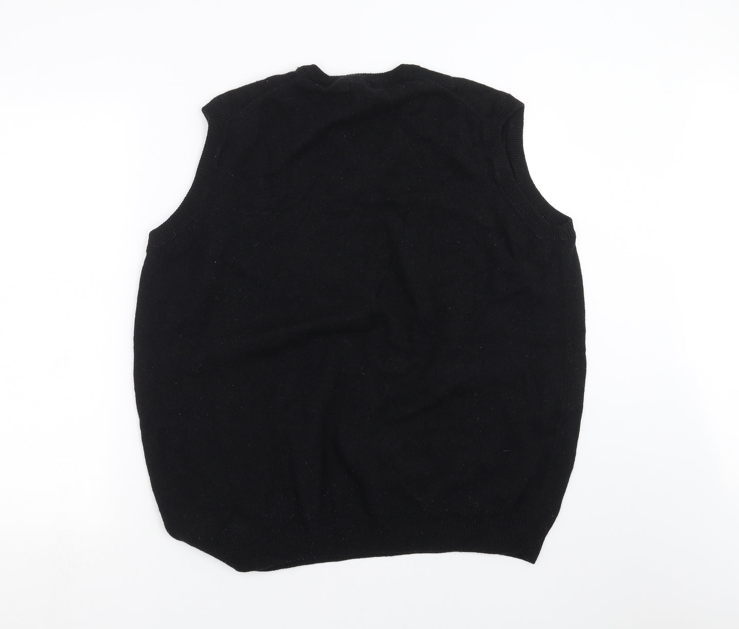 Colin Montgomerie Mens Black  Knit Pullover Jumper Size 2XL