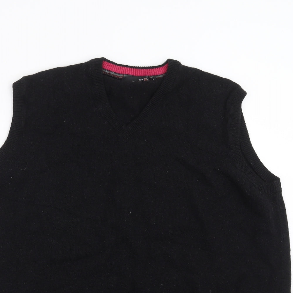 Colin Montgomerie Mens Black  Knit Pullover Jumper Size 2XL