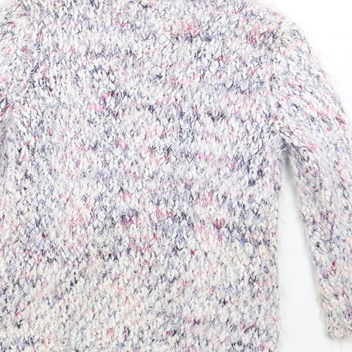 George Girls Purple   Cardigan Jumper Size 4-5 Years