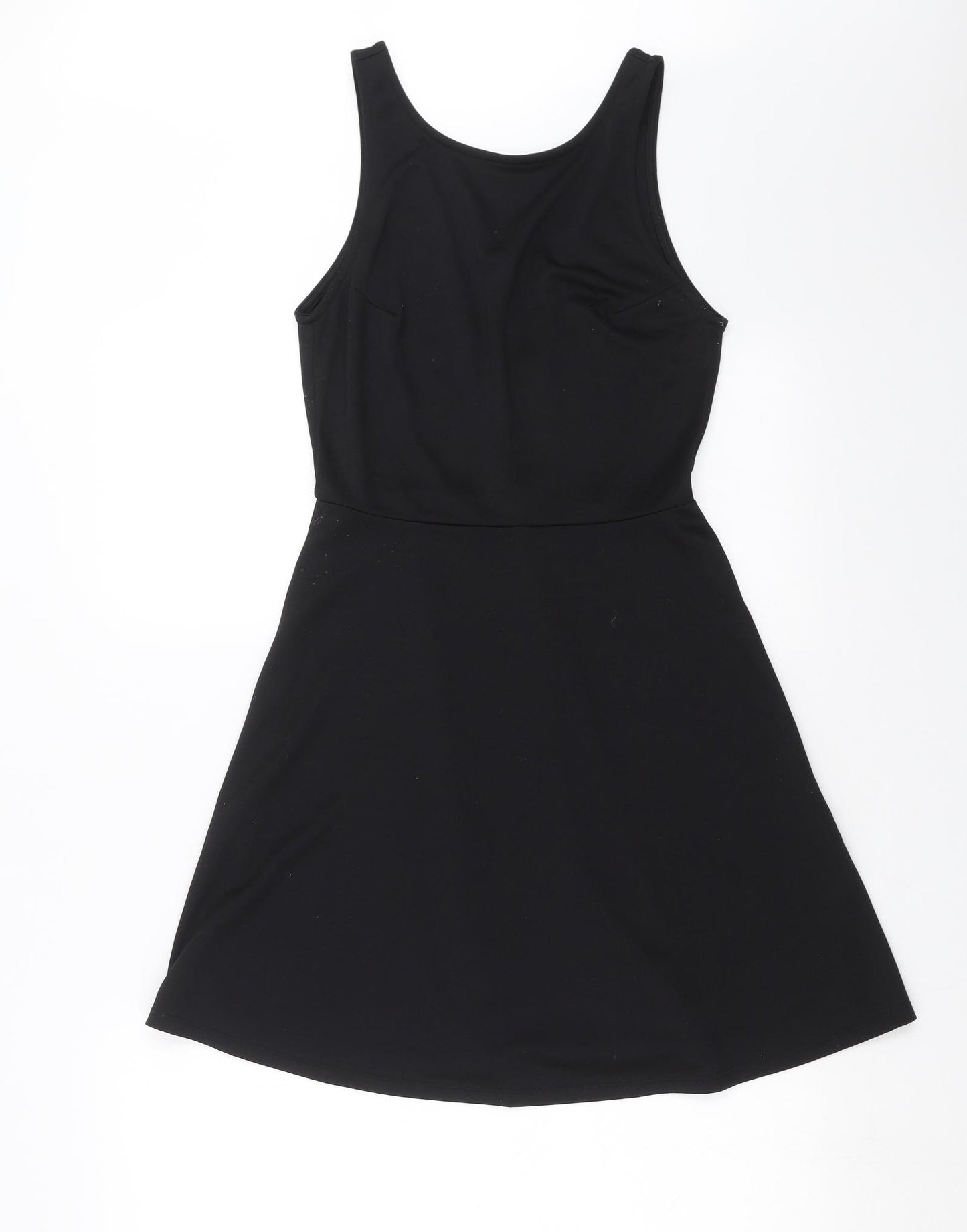 Divided by H&M Womens Black   Skater Dress  Size 10
