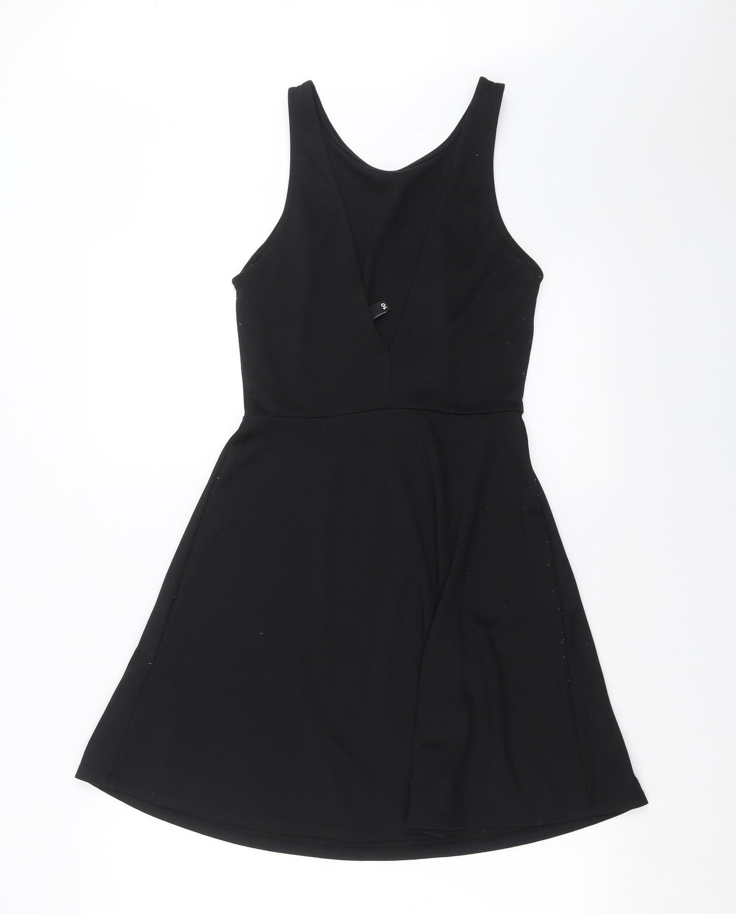 Divided by H&M Womens Black   Skater Dress  Size 10