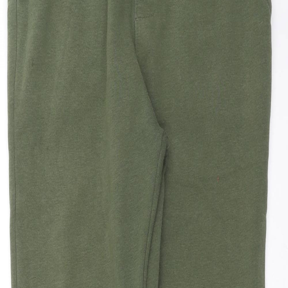 USATH Boys Green   Jogger Trousers Size 11 Years