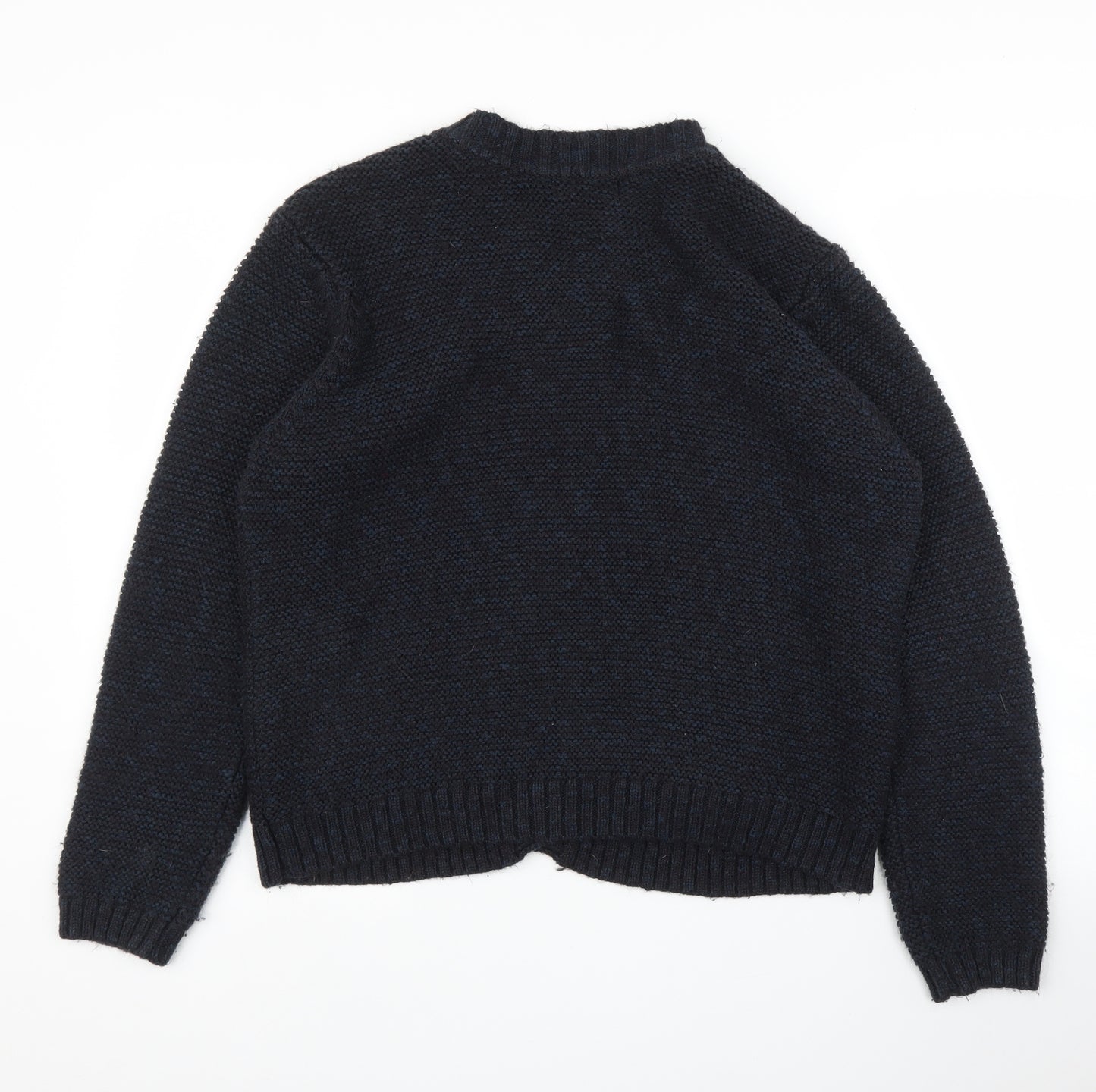 M&S Womens Blue   Cardigan Jumper Size 18