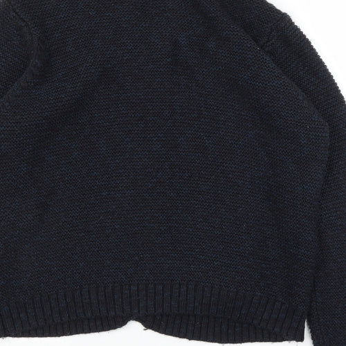 M&S Womens Blue   Cardigan Jumper Size 18