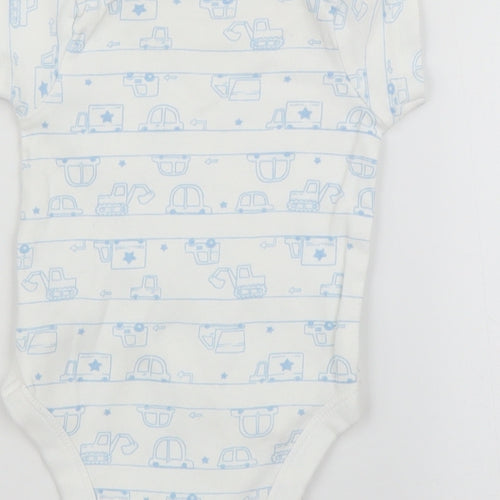 TU Baby White   Babygrow One-Piece Size 0-3 Months