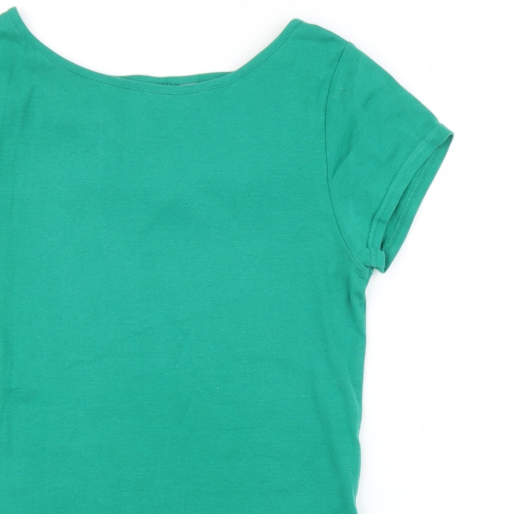 Dorothy Perkins Womens Green   Basic T-Shirt Size 12