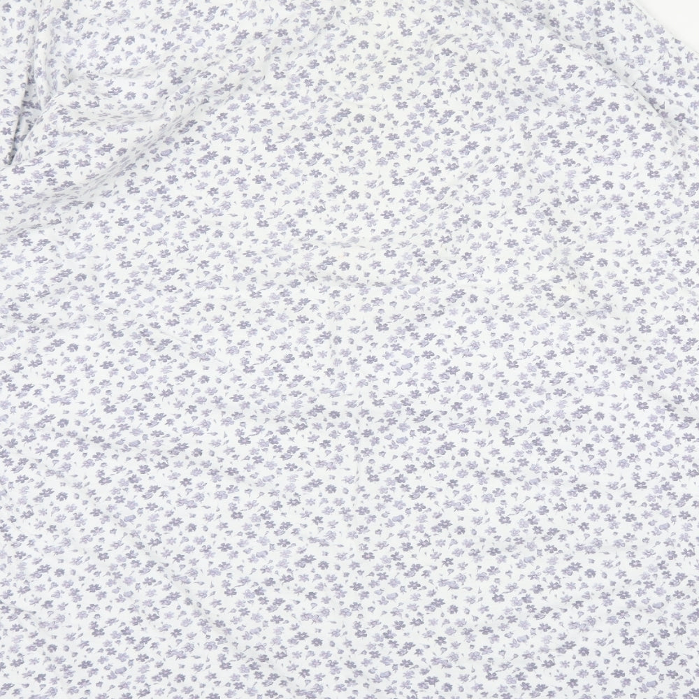 La Senza Womens White Floral  Capri Gown One Size