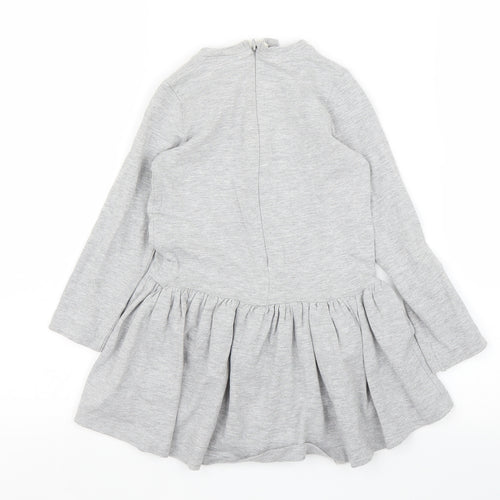 Cocco Drillo Girls Grey   A-Line  Size 2 Years