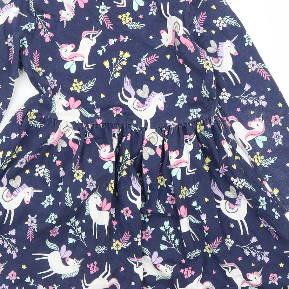 F&F Girls Blue   A-Line  Size 2-3 Years