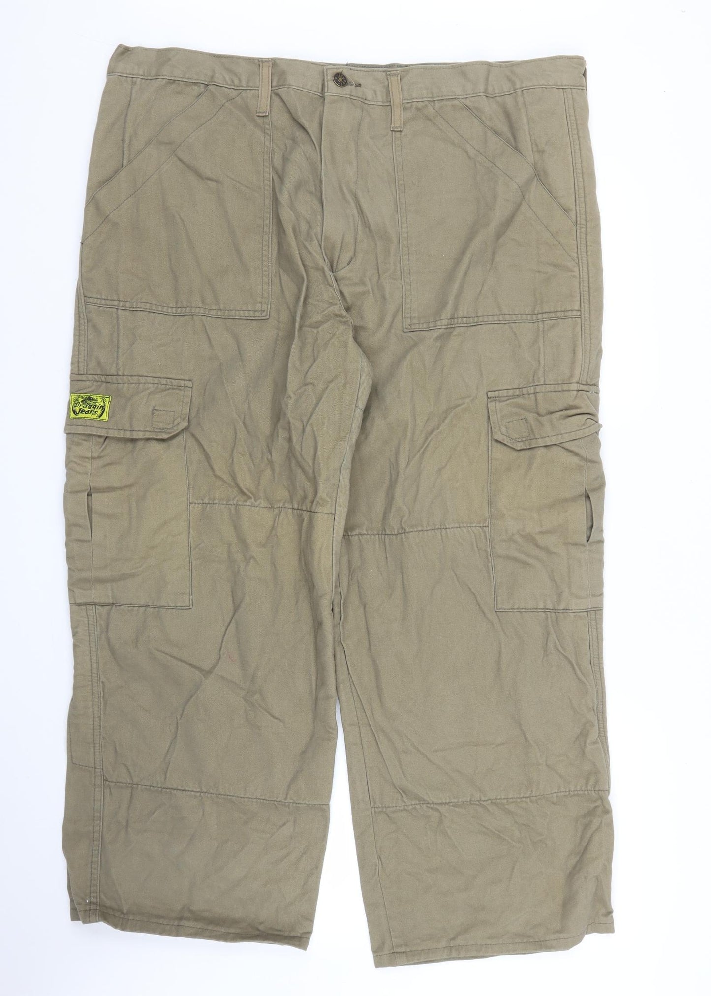 Preworn Mens Green   Cargo Trousers Size 42 in L26 in