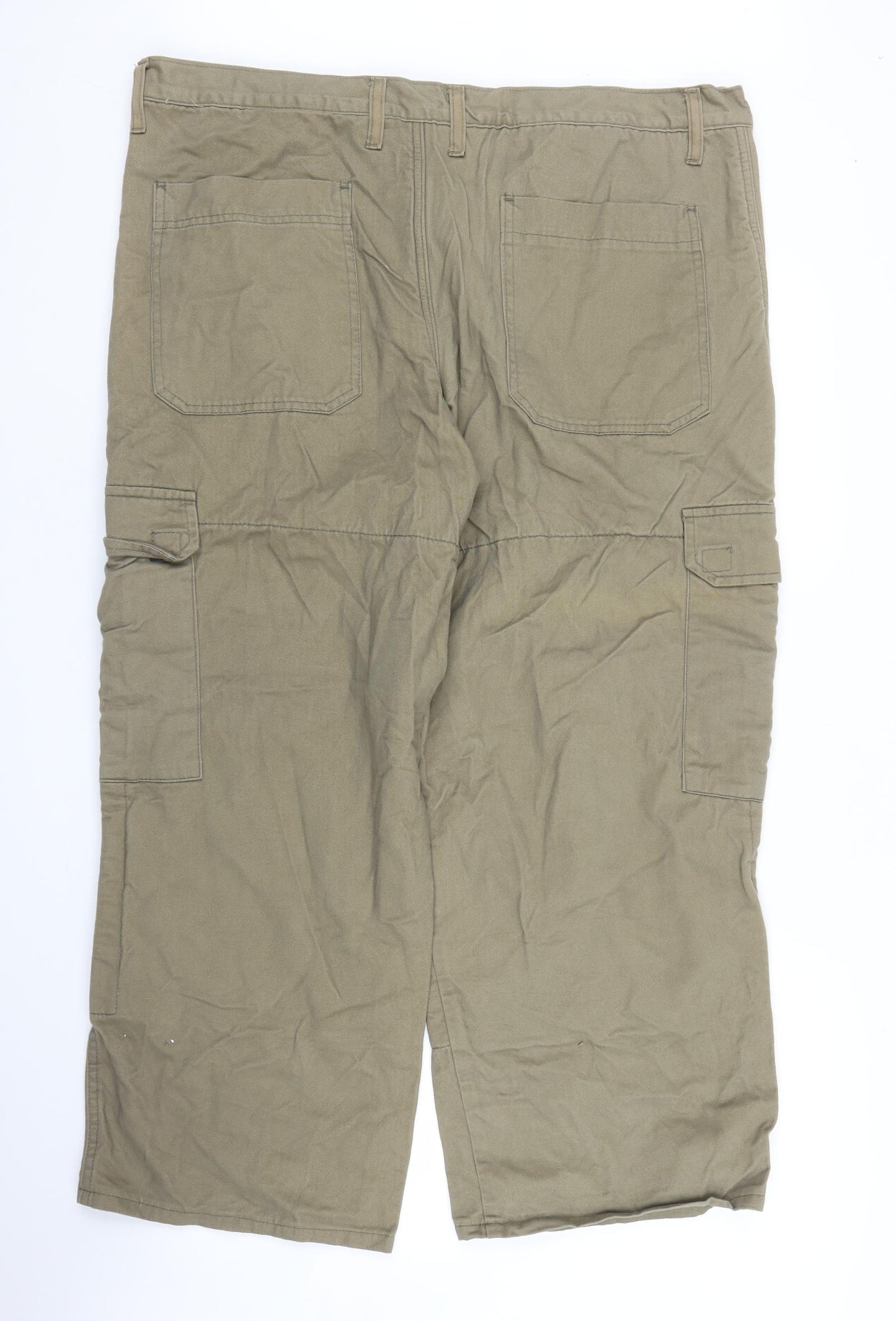 Preworn Mens Green   Cargo Trousers Size 42 in L26 in