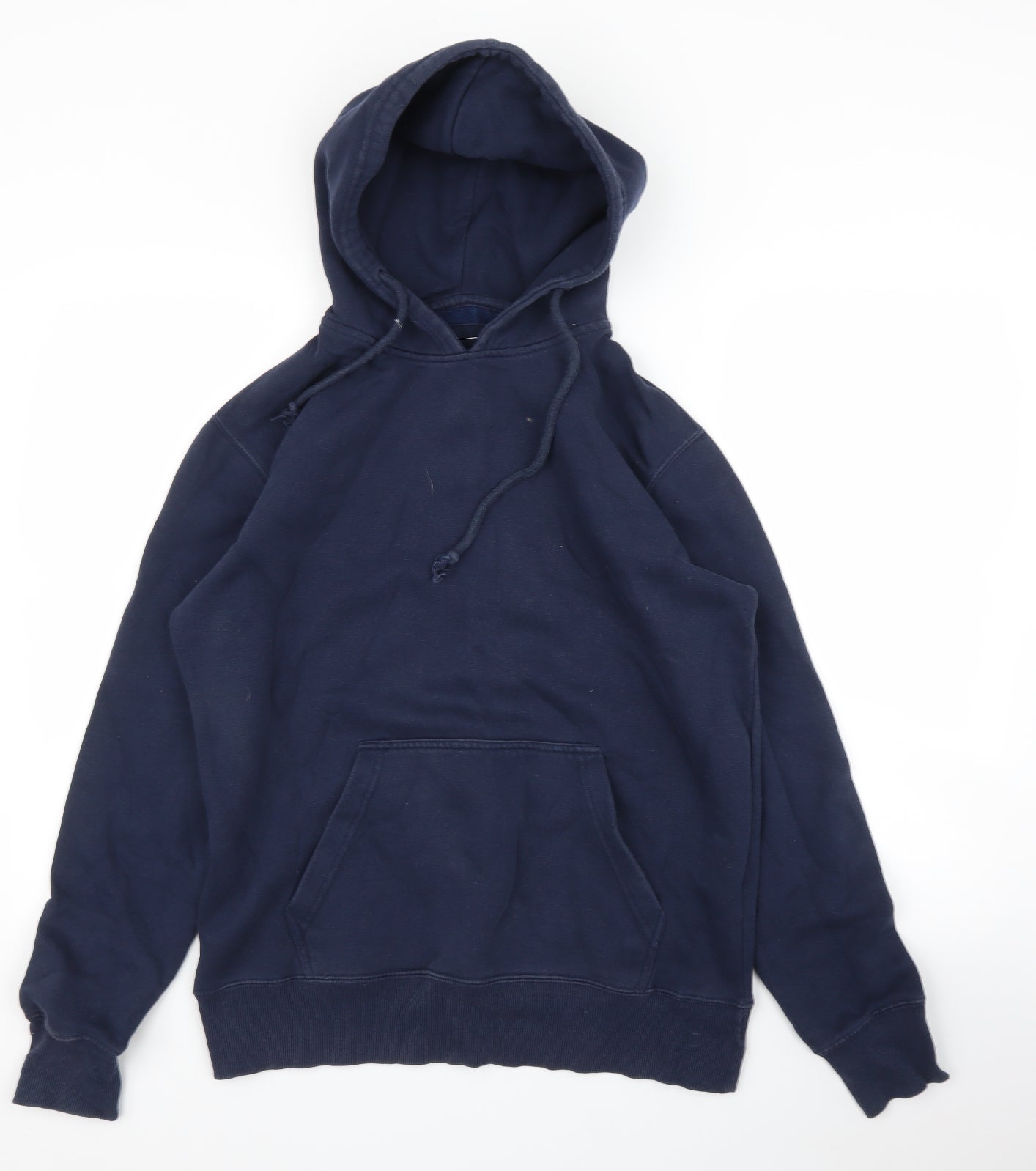 Pull&Bear Mens Blue   Pullover Hoodie Size M