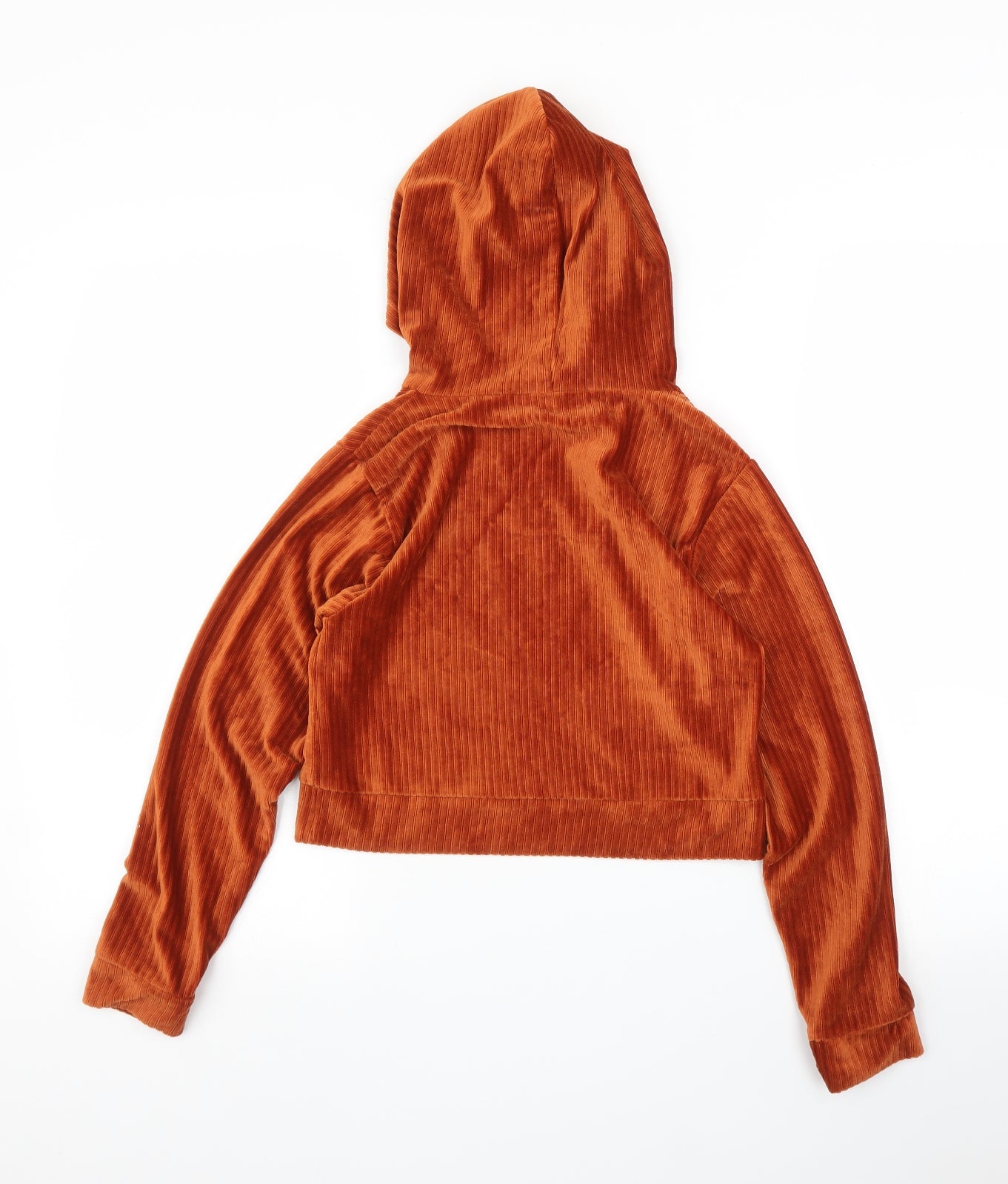 Matalan Girls Orange   Pullover Hoodie Size 10 Years