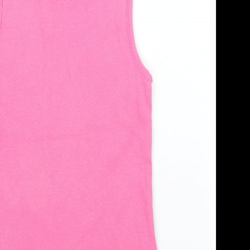 George Girls Pink   Basic Tank Size 8-9 Years