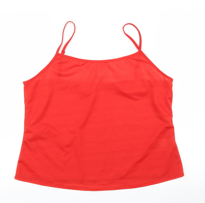 Wallis Womens Red   Camisole Blouse Size L