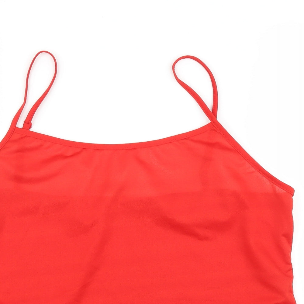 Wallis Womens Red   Camisole Blouse Size L