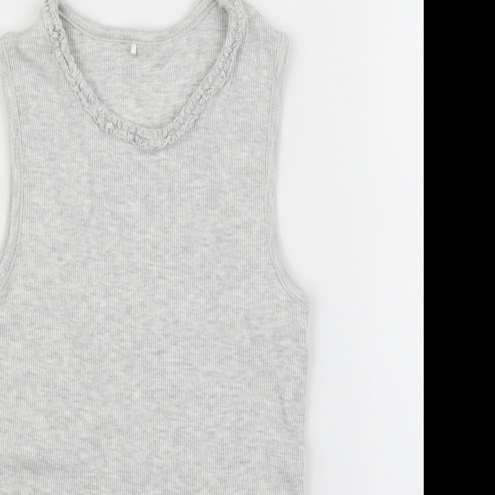 George Girls Grey   Basic Tank Size 8 Years