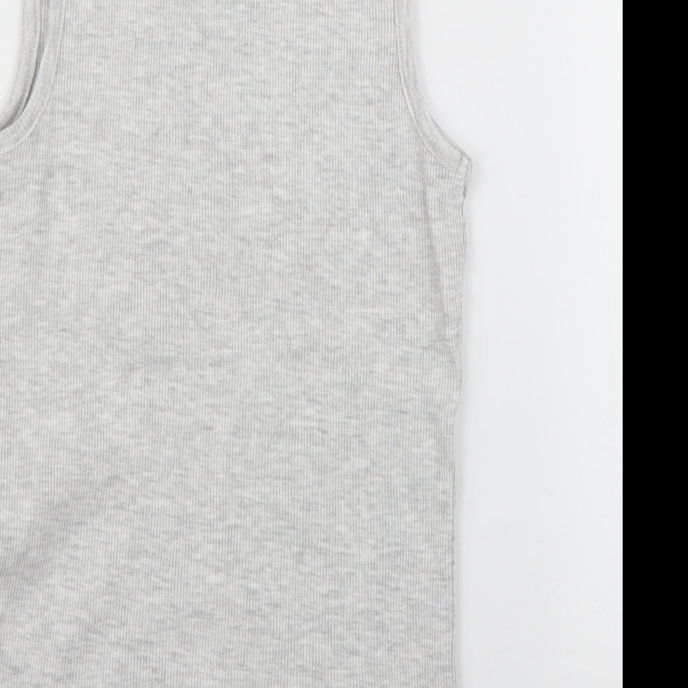 George Girls Grey   Basic Tank Size 8 Years