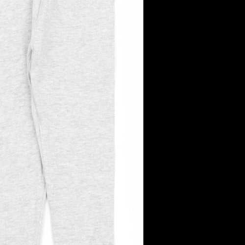 Next Girls Grey   Carrot Trousers Size 11 Years