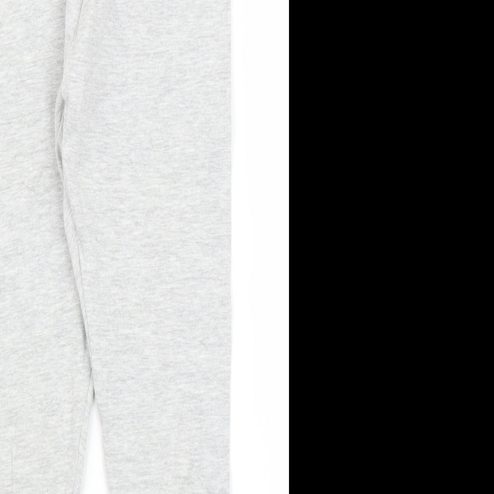 Next Girls Grey   Carrot Trousers Size 11 Years