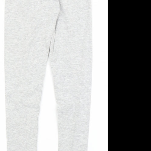 Next Girls Grey   Carrot Trousers Size 11 Years