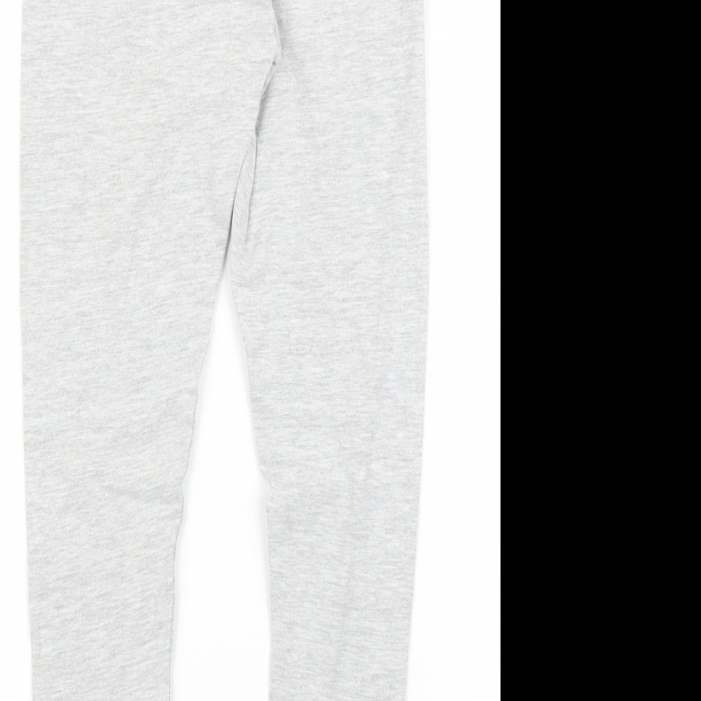 Next Girls Grey   Carrot Trousers Size 11 Years