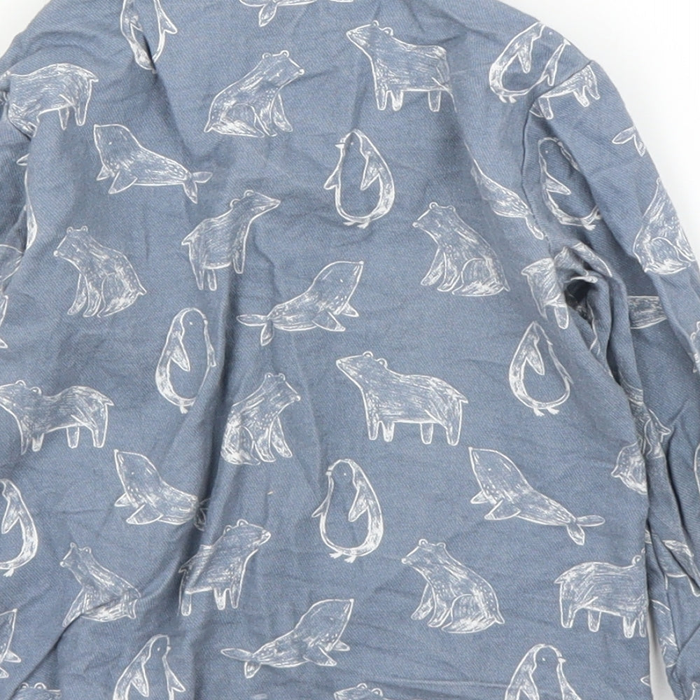 TU Baby Blue   Basic Button-Up Size 18-24 Months