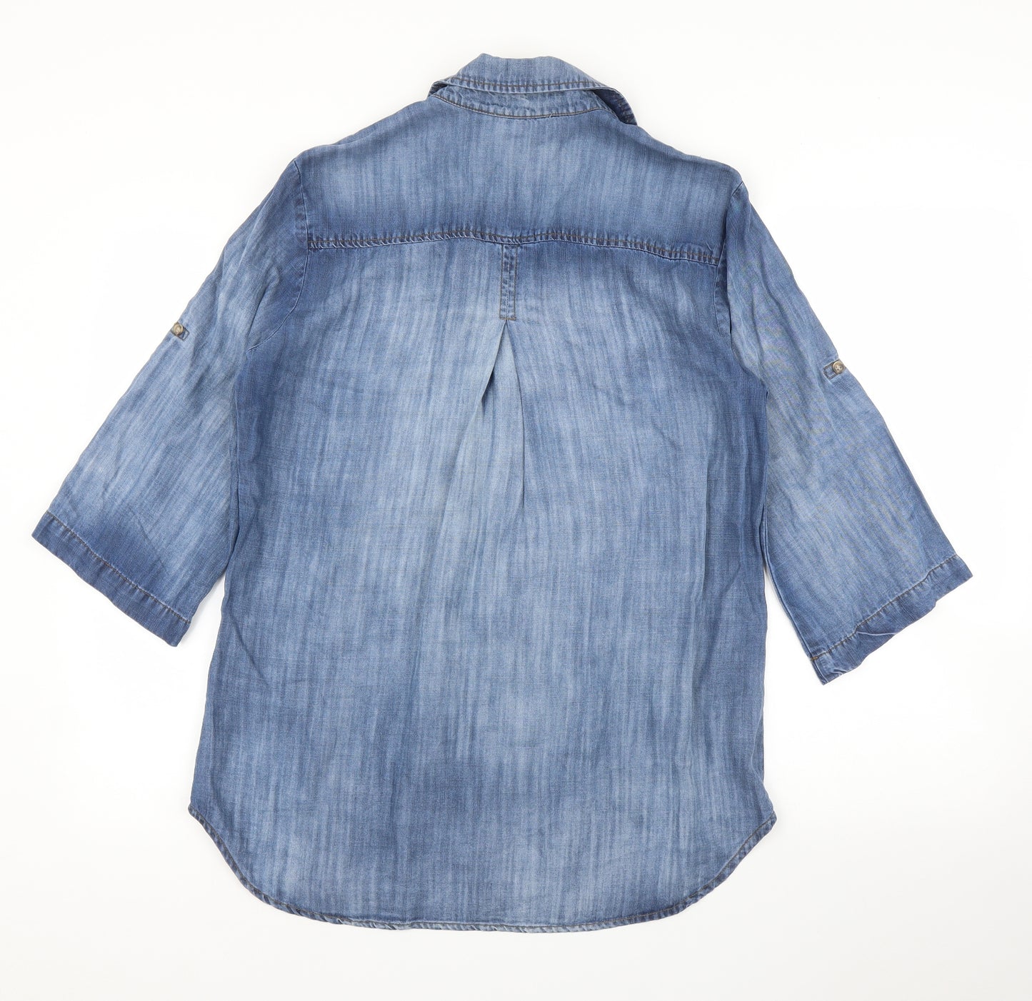 Cloth and Stone Womens Blue   Tunic Blouse Size M