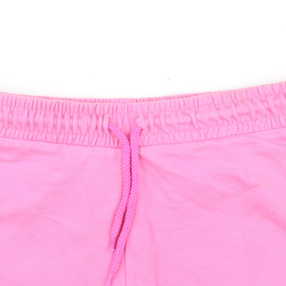 NEXT Girls Pink   Sweat Shorts Size 7 Years