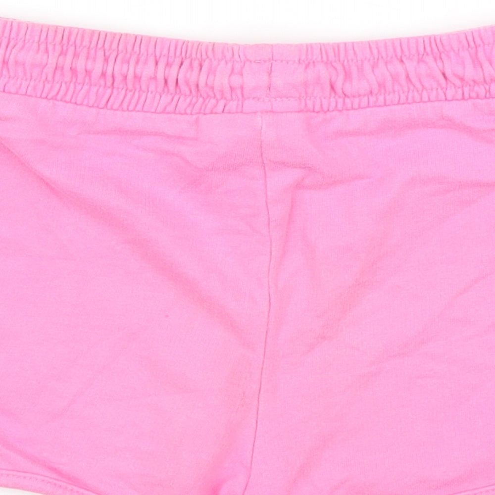 NEXT Girls Pink   Sweat Shorts Size 7 Years
