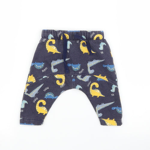 Lily & Dan Baby Blue   Capri Leggings Size 3-6 Months