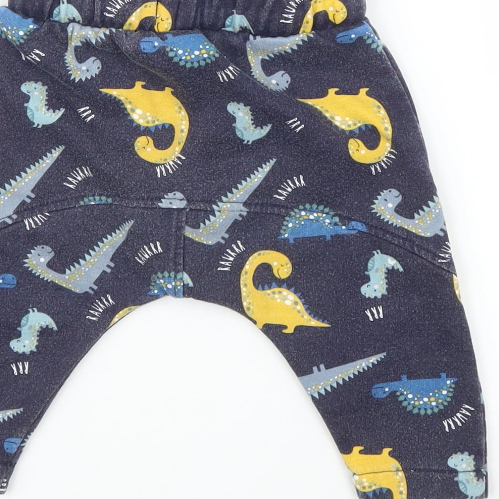 Lily & Dan Baby Blue   Capri Leggings Size 3-6 Months