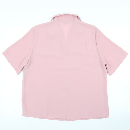 Berkertex Womens Pink   Basic Blouse Size 14