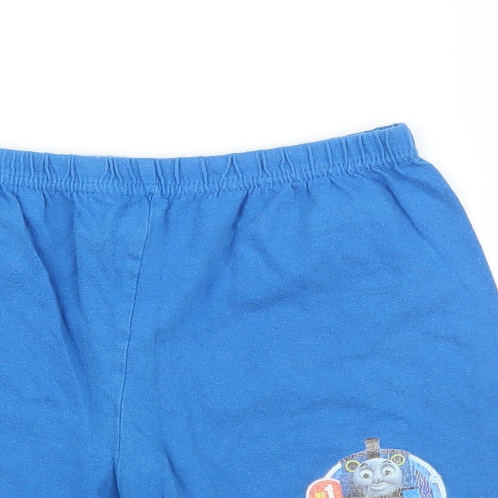 Thomas the Tank Engine Boys Blue   Sweat Shorts Size 4-5 Years