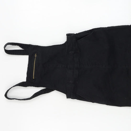 Marks and Spencer  Girls Black   Dungaree One-Piece Size 8-9 Years