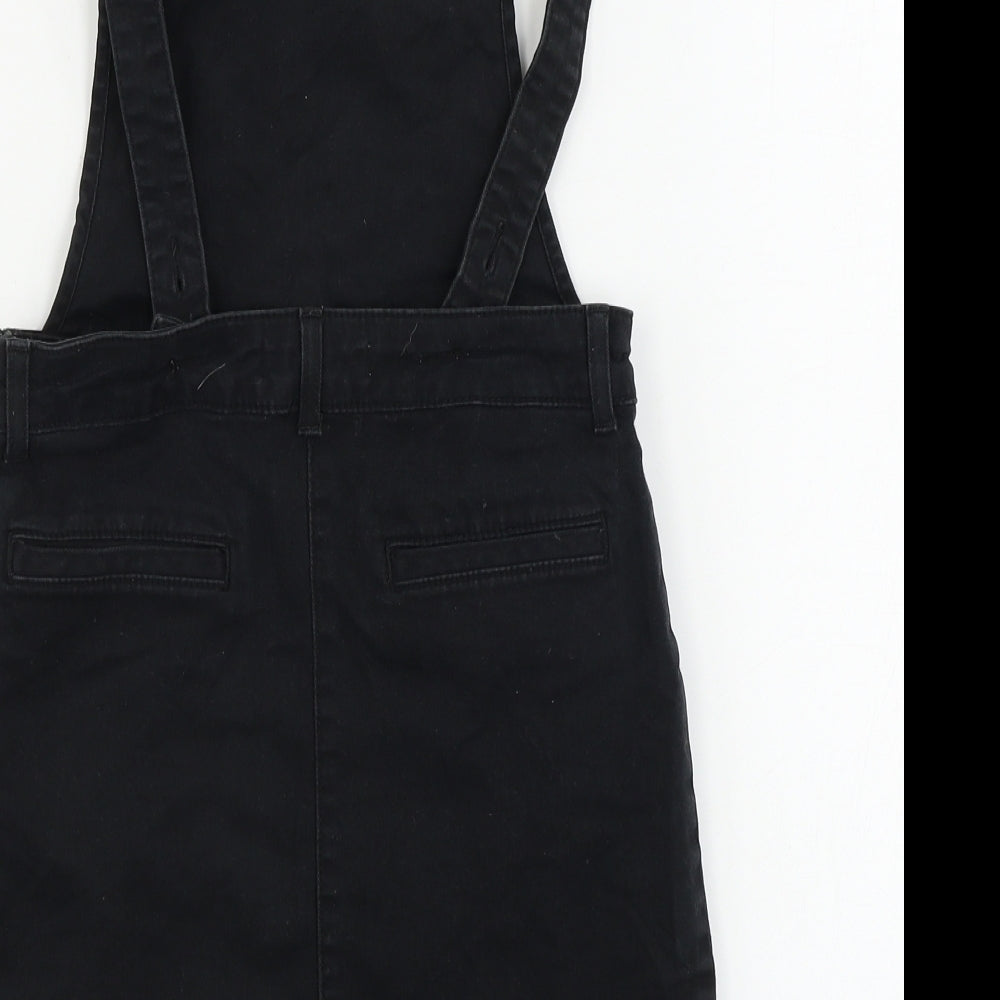 Marks and Spencer  Girls Black   Dungaree One-Piece Size 8-9 Years