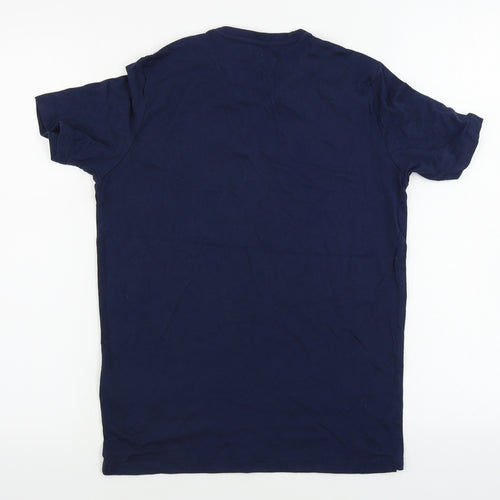 Macron  Mens Blue    T-Shirt Size XS