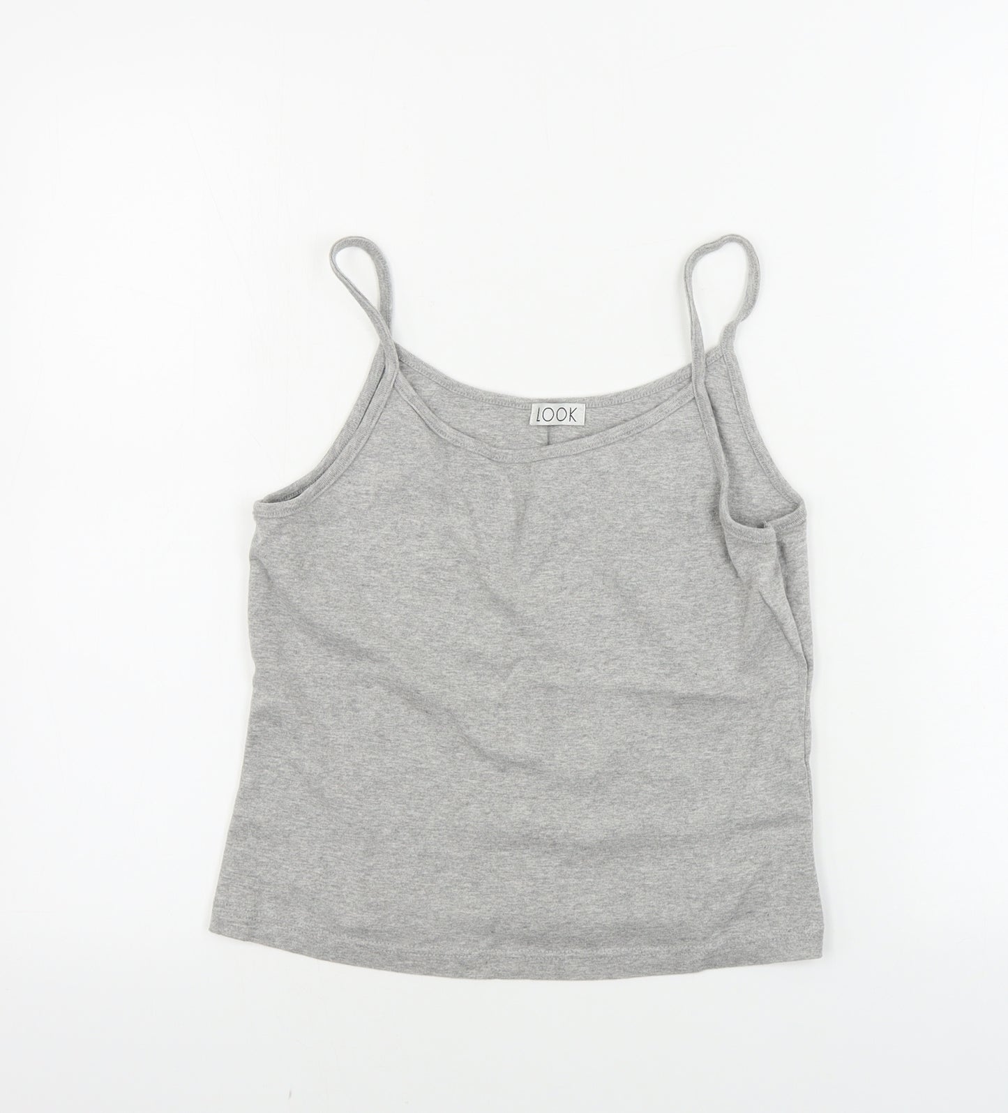 Look Womens Grey   Basic Tank Size 12