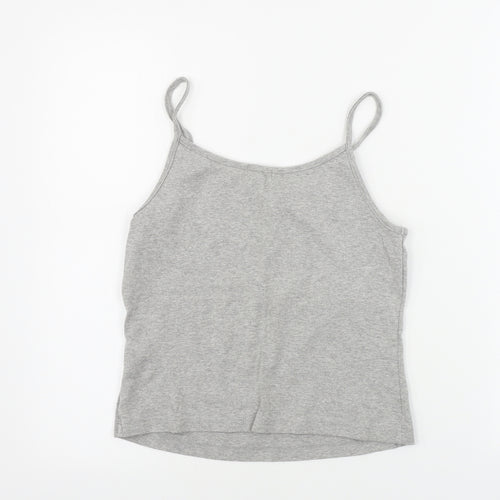 Look Womens Grey   Basic Tank Size 12