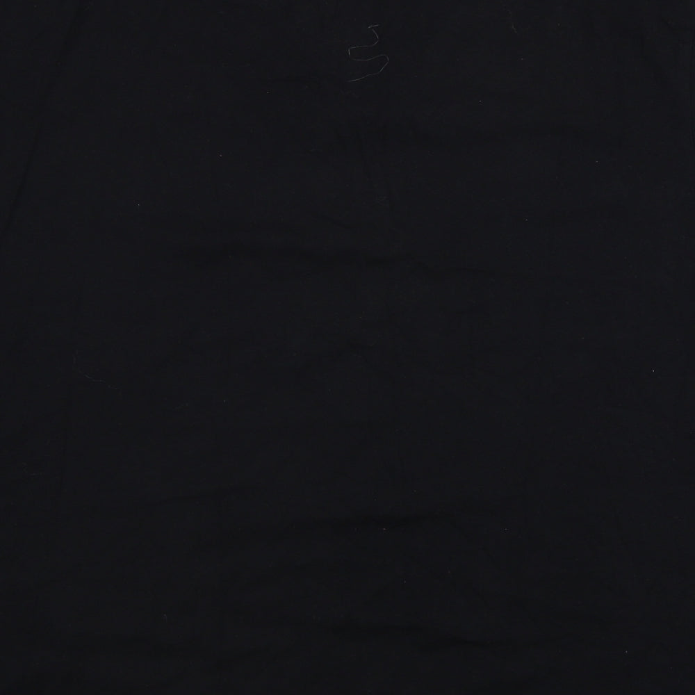 George  Mens Black    T-Shirt Size 3XL