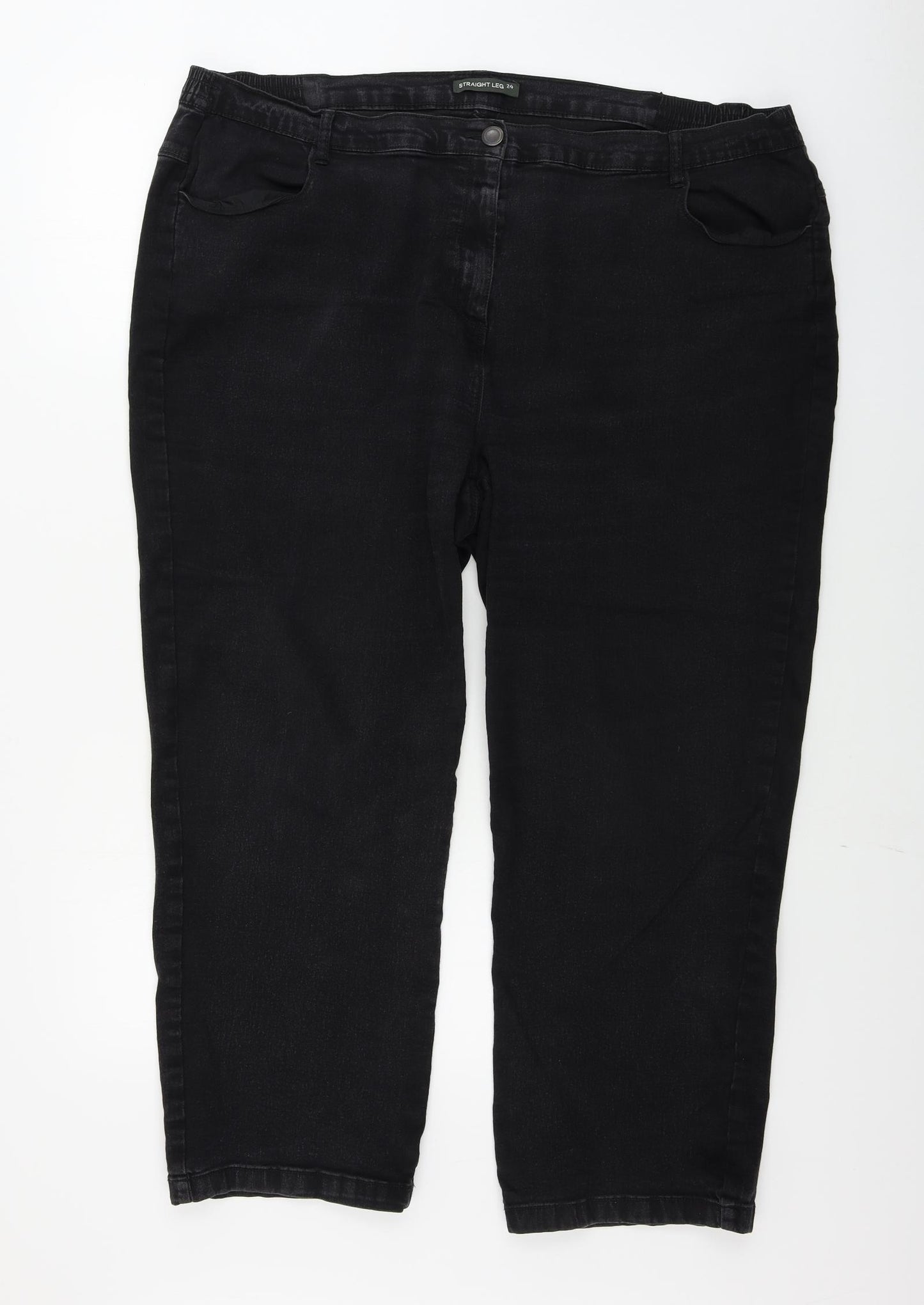 Bonmarché  Womens Black   Jegging Trousers Size 24 L25 in
