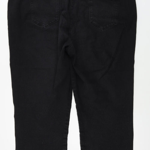 Bonmarché  Womens Black   Jegging Trousers Size 24 L25 in