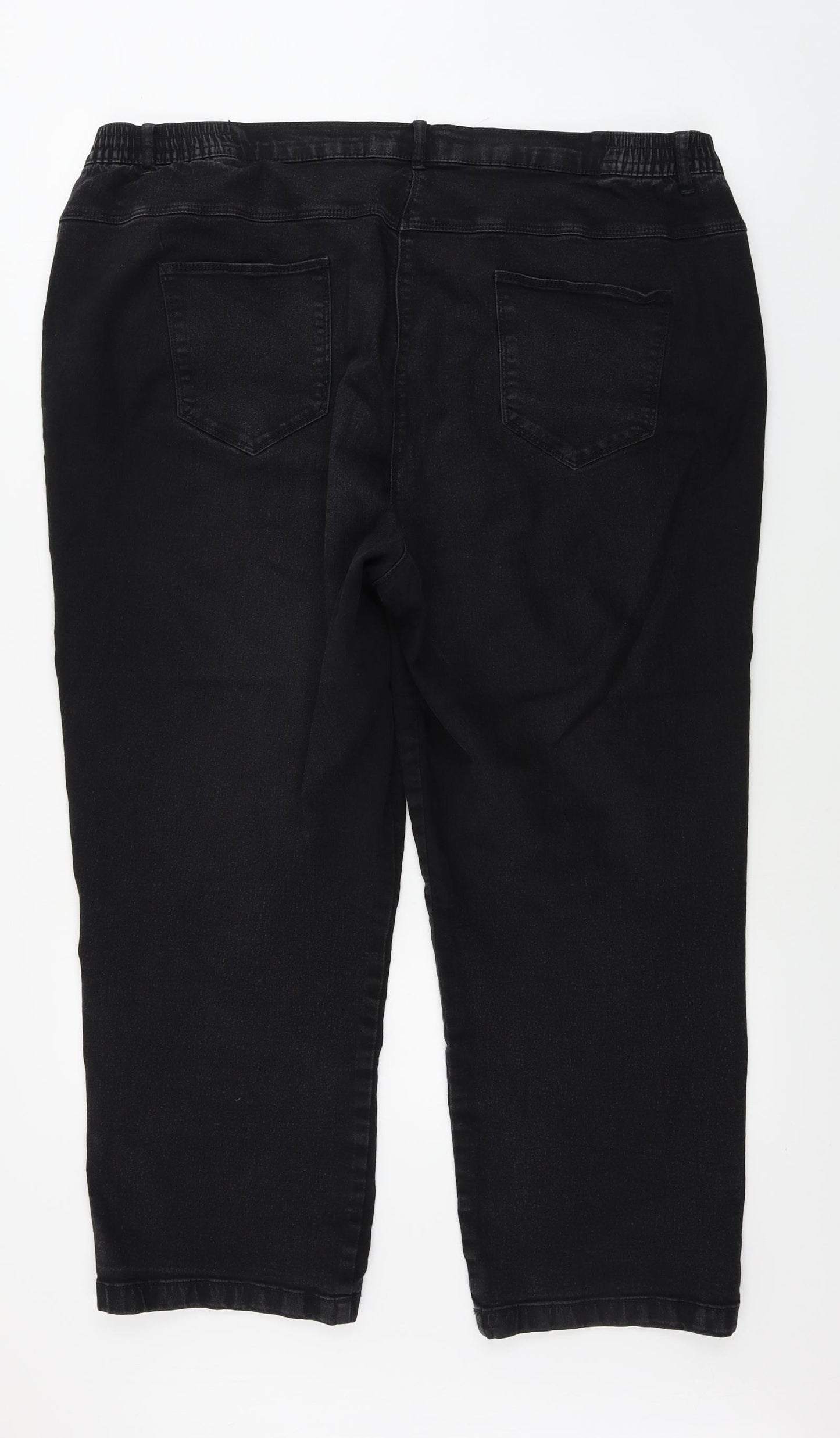 Bonmarché  Womens Black   Jegging Trousers Size 24 L25 in