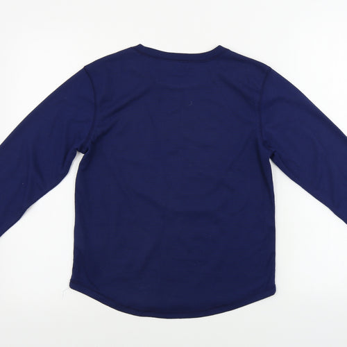 Gap  Boys Blue   Basic T-Shirt Size 12 Years  - Christmas t shirt