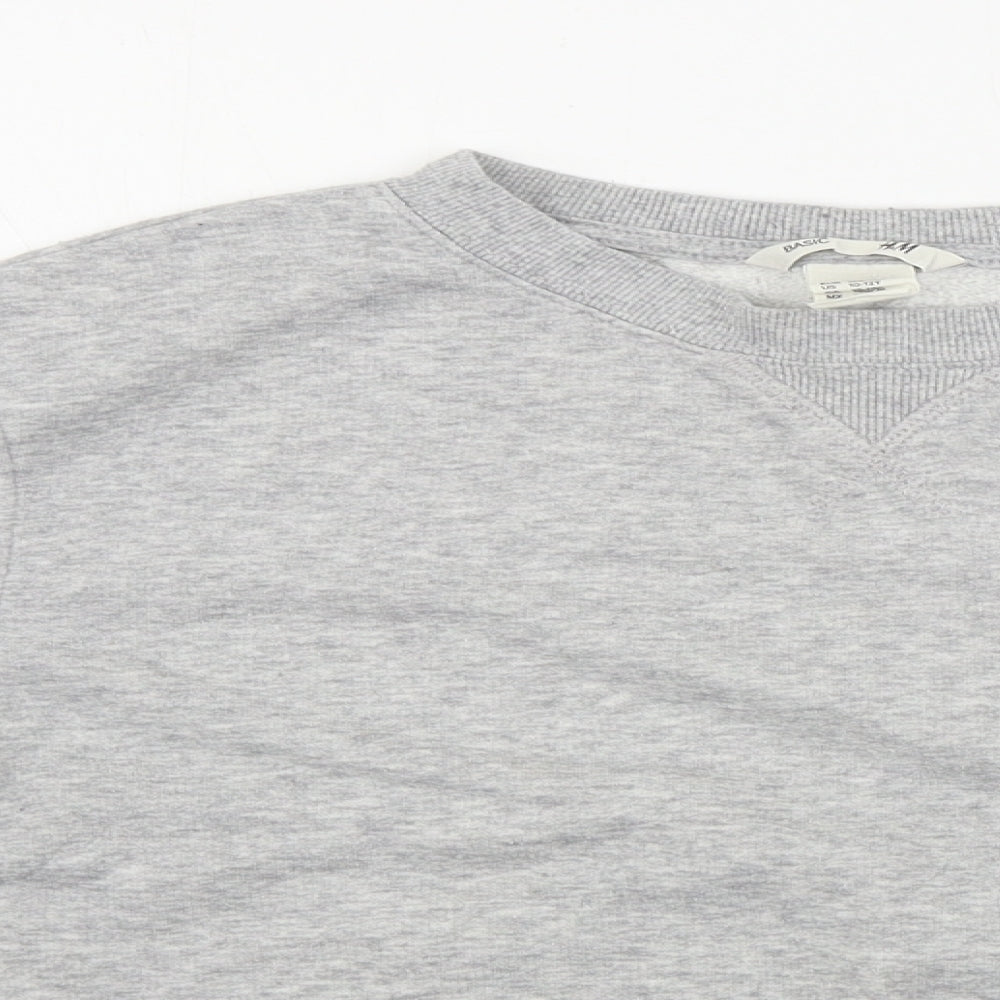 H&M  Boys Grey   Pullover Jumper Size 10-11 Years