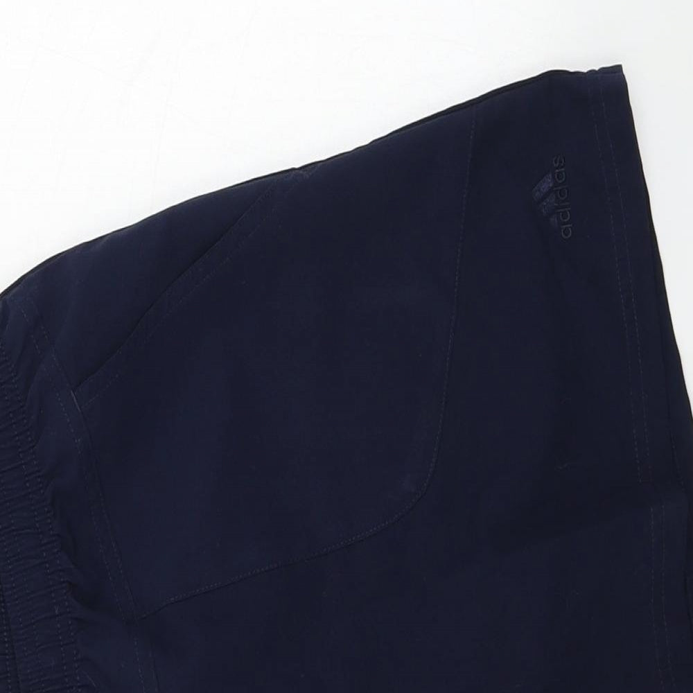 adidas  Womens Blue   Bermuda Shorts Size 12