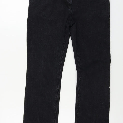Dorothy Perkins  Womens Black   Straight Jeans Size 10 L27 in